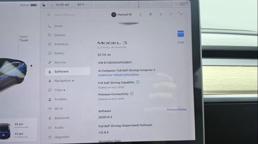 Deep Blue Metallic 2018 Tesla Model 3 Long Range