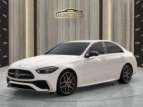 Polar White 2022 Mercedes-Benz C-Class Sedan