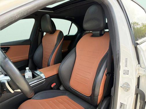 Polar White 2022 Mercedes-Benz C-Class Sedan