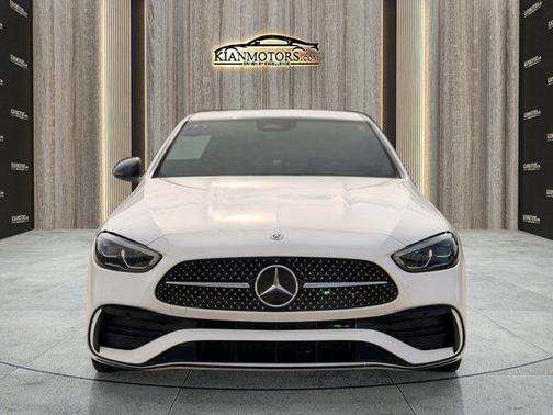 Polar White 2022 Mercedes-Benz C-Class Sedan