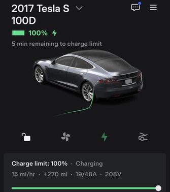 2017 Tesla Model S 100D