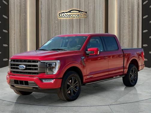 Rapid Red Metallic T 2022 Ford F-150 Lariat