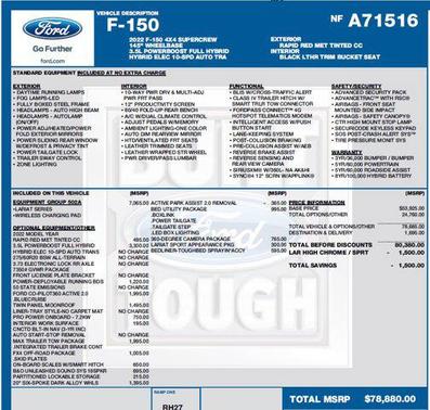 2022 Ford F-150 Lariat