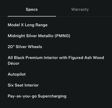 2020 Tesla Model X Long Range Dual Motor All-Wheel Drive