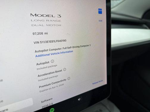 2020 Tesla Model 3 Long Range