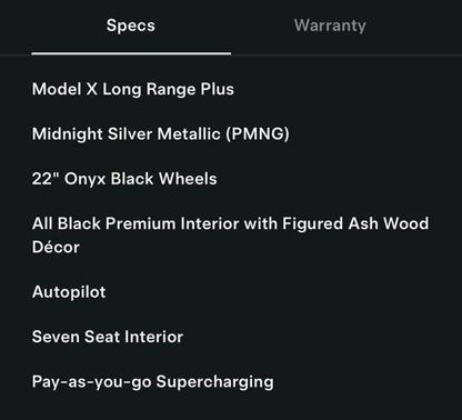2021 Tesla Model X Long Range Plus Dual Motor All-Wheel Drive