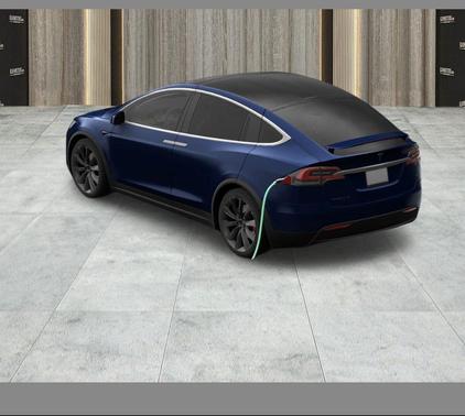 Deep Blue Metallic 2019 Tesla Model X P100D Performance