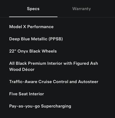 Deep Blue Metallic 2019 Tesla Model X P100D  Performance