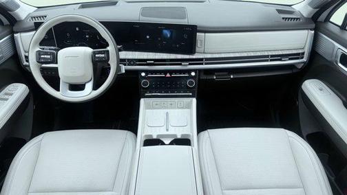 Serenity White 2024 Hyundai SANTA FE Calligraphy