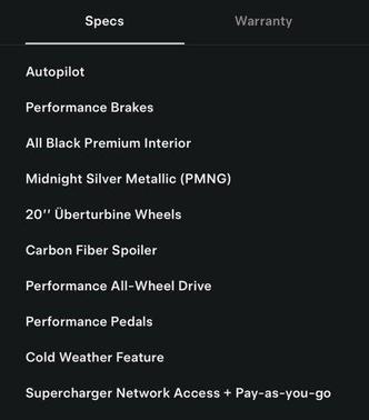 2022 Tesla Model 3 Performance