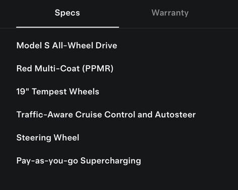 2023 Tesla Model S Standard Range