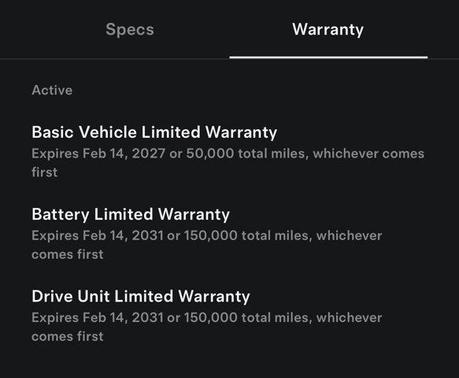 2023 Tesla Model S Standard Range