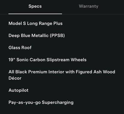 2020 Tesla Model S Long Range Plus