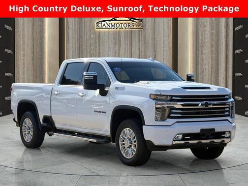 Summit White 2020 Chevrolet Silverado 2500 High Country