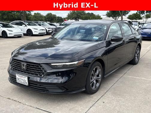 Crystal Black Pearl 2024 Honda Accord Hybrid EX-L