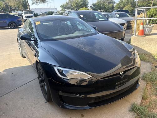 Solid Black 2023 Tesla Model S Standard Range