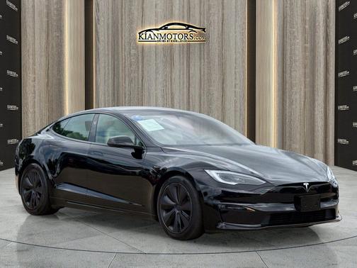 Solid Black 2023 Tesla Model S Standard Range