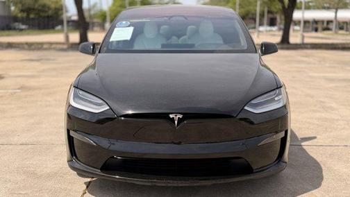 Solid Black 2023 Tesla Model X Plaid Tri Motor All-Wheel Drive