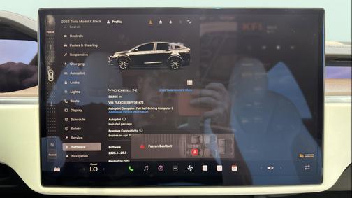 Solid Black 2023 Tesla Model X Plaid Tri Motor All-Wheel Drive