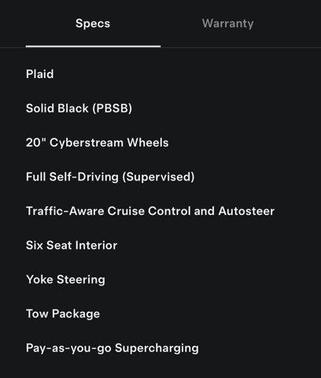 Solid Black 2023 Tesla Model X Plaid Tri Motor All-Wheel Drive
