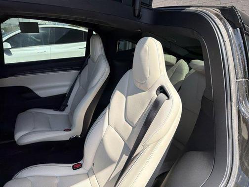 Solid Black 2023 Tesla Model X Plaid Tri Motor All-Wheel Drive