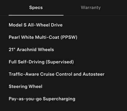 Pearl White Multi-Co 2023 Tesla Model S Standard Range