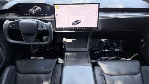 Stealth Grey 2025 Tesla Model S Plaid