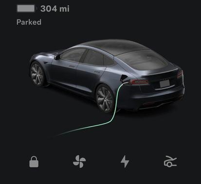 Stealth Grey 2025 Tesla Model S Plaid