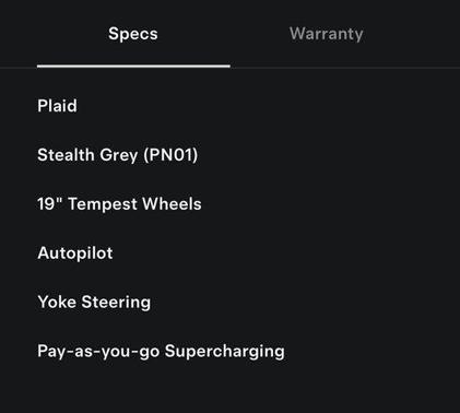 Stealth Grey 2025 Tesla Model S Plaid