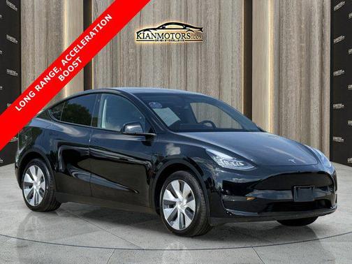 Solid Black 2023 Tesla Model Y Long Range Dual Motor All-Wheel Drive