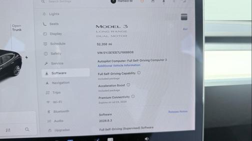 Solid Black 2020 Tesla Model 3 Long Range