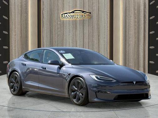 Midnight Silver Meta 2021 Tesla Model S Long Range