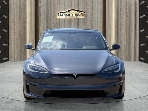 Midnight Silver Meta 2021 Tesla Model S Long Range