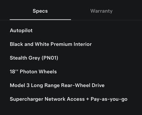 2025 Tesla Model 3 Long Range