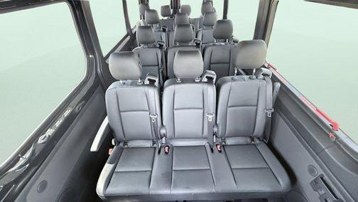Obsidian Black Metal 2023 Mercedes-Benz Sprinter 2500 High Roof