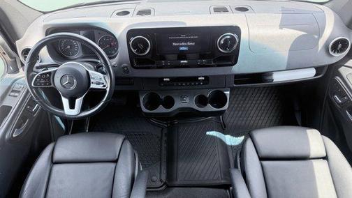 Obsidian Black Metal 2023 Mercedes-Benz Sprinter 2500 High Roof