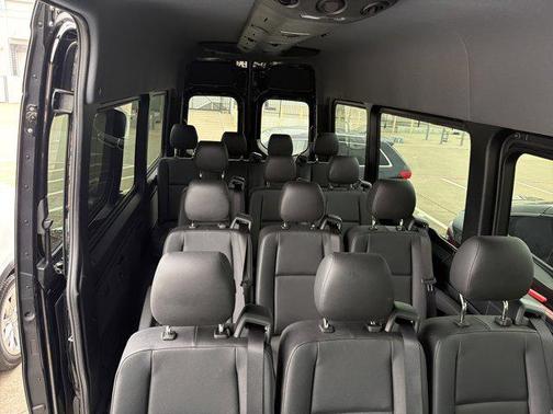 Obsidian Black Metal 2023 Mercedes-Benz Sprinter 2500 High Roof