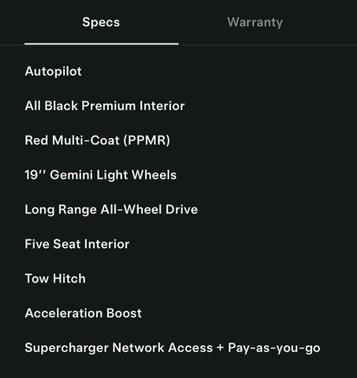 2022 Tesla Model Y Long Range Dual Motor All-Wheel Drive