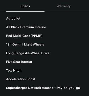 2022 Tesla Model Y Long Range Dual Motor All-Wheel Drive
