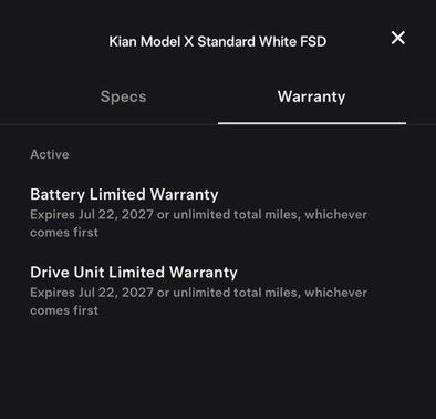 2019 Tesla Model X Standard Range