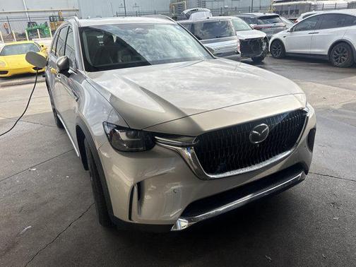 Platinum Quartz 2024 Mazda CX-90 PHEV Premium Plus