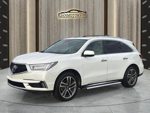 White Diamond Pearl 2017 Acura MDX 3.5L