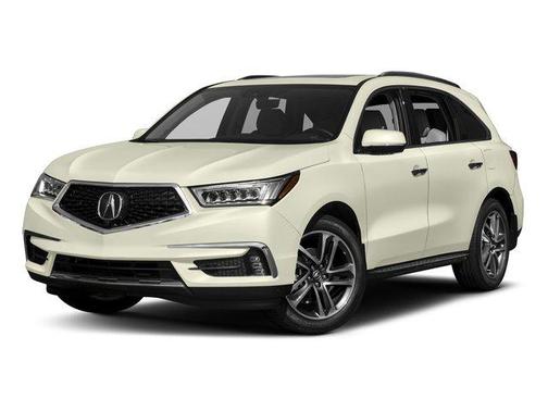 White Diamond Pearl 2017 Acura MDX 3.5L