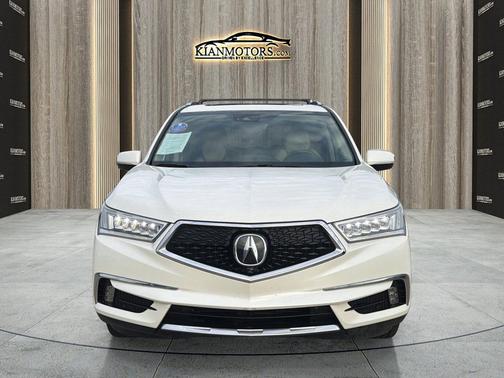 White Diamond Pearl 2017 Acura MDX 3.5L