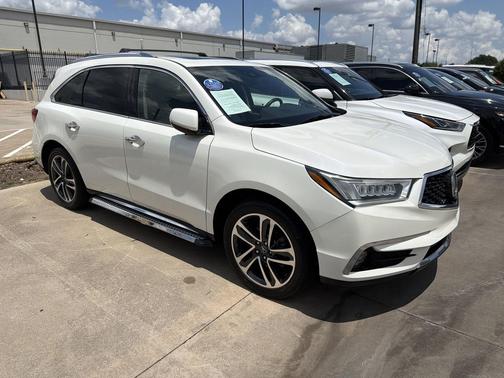 White Diamond Pearl 2017 Acura MDX 3.5L