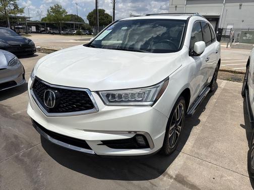 White Diamond Pearl 2017 Acura MDX 3.5L