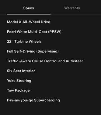 Pearl White Multi-Co 2022 Tesla Model X Dual Motor All-Wheel Drive