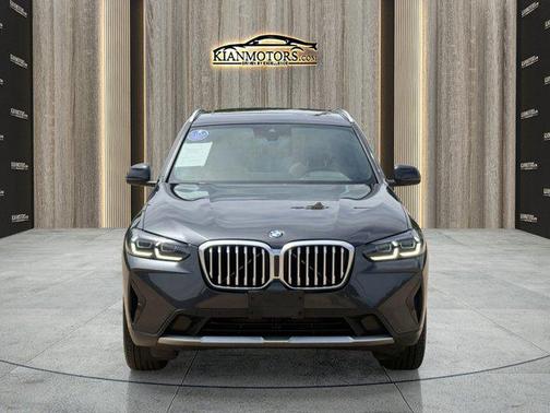 Dark Graphite Metallic 2022 BMW X3 sDrive30i