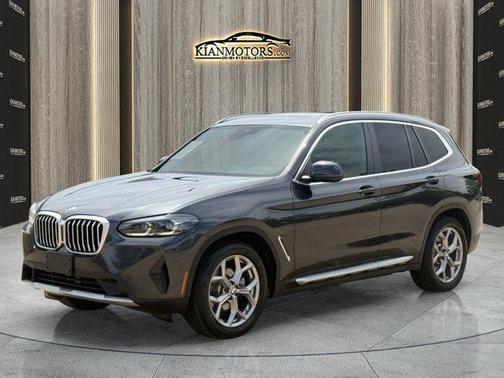 Dark Graphite Metallic 2022 BMW X3 sDrive30i