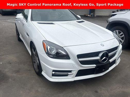 Polar White 2014 Mercedes-Benz SLK-Class SLK 250